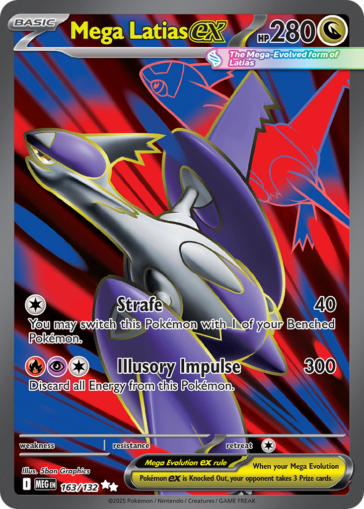 Mega Latias ex - 163/132 - Mega Evolution ME1 - Ultra Rare