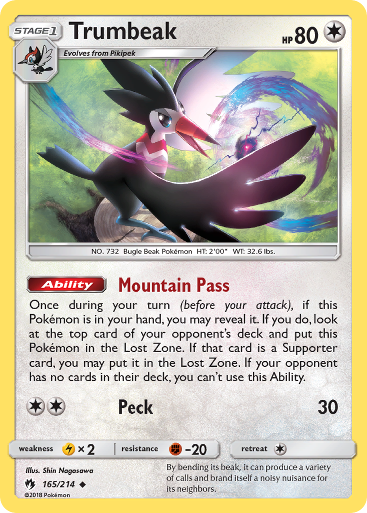 Trumbeak - 165/214 - Lost Thunder SM8 - Uncommon