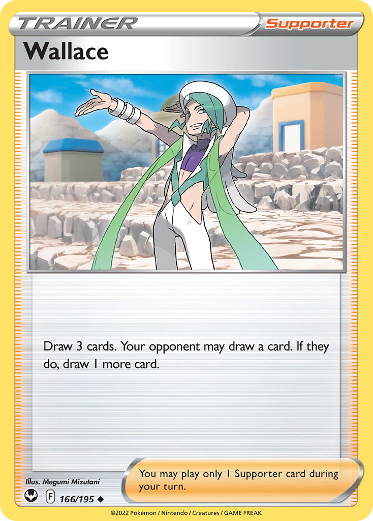 Wallace - 166/195 - Silver Tempest SWSH12 - Uncommon