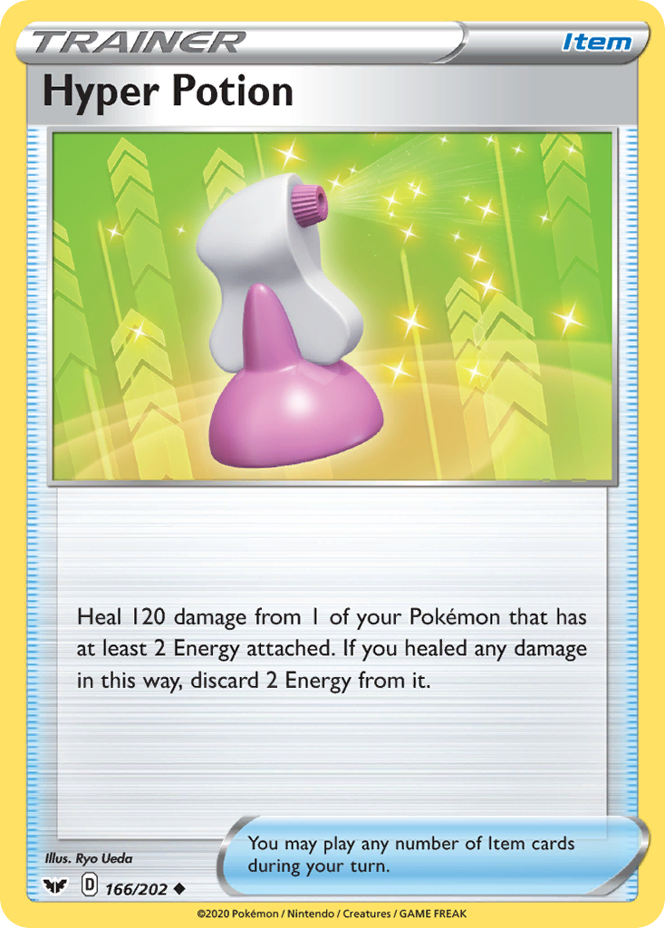 Hyper Potion - 166/202 - Sword & Shield SWSH1 - Uncommon