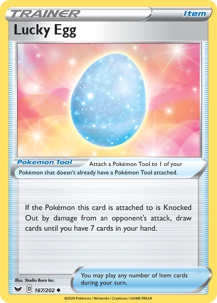 Lucky Egg - 167/202 - Sword & Shield SWSH1 - Uncommon