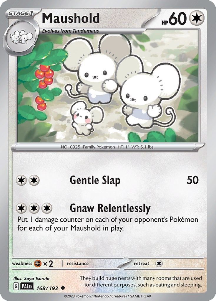 Maushold - 168/193 - Paldea Evolved SV2 - Uncommon