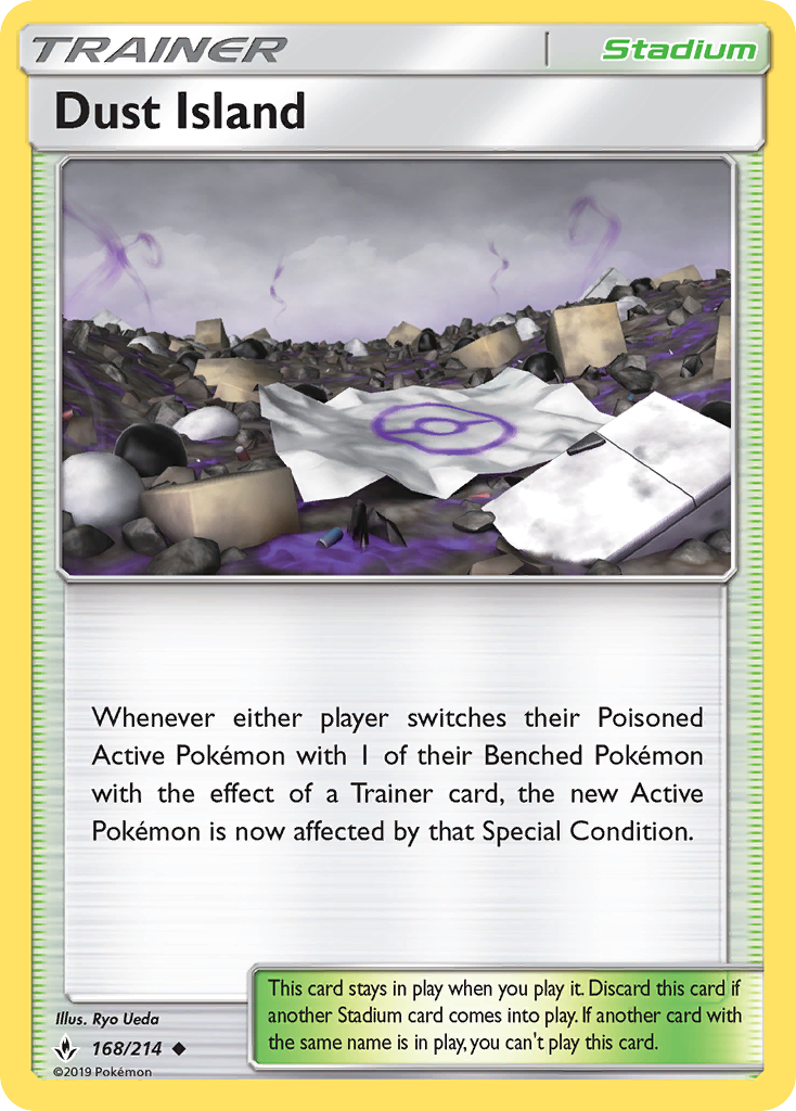 Dust Island - 168/214 - Unbroken Bonds SM10 - Uncommon