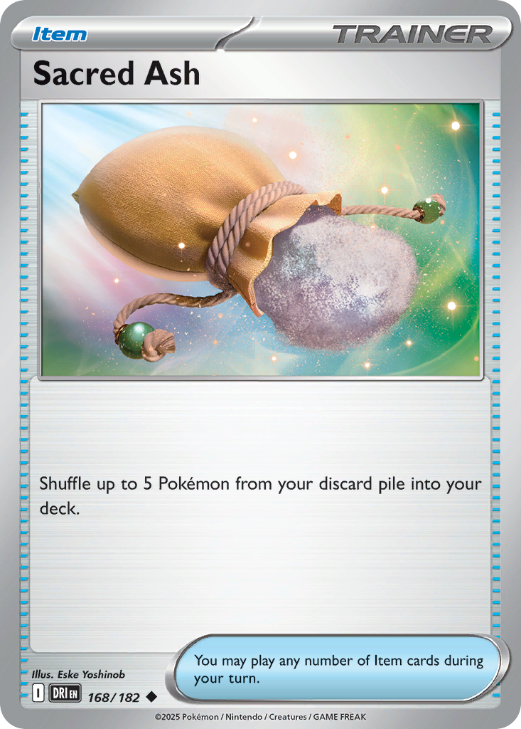 Sacred Ash - 168/182 - Destined Rivals SV10 - Uncommon