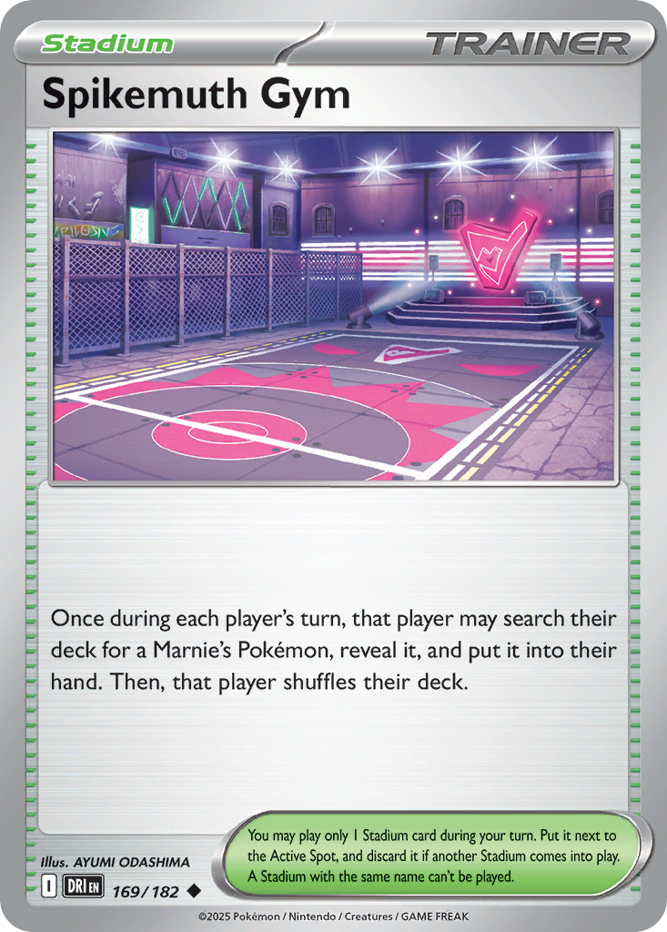 Spikemuth Gym - 169/182 - Destined Rivals SV10 - Uncommon