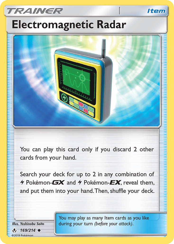 Electromagnetic Radar - 169/214 - Unbroken Bonds SM10 - Uncommon