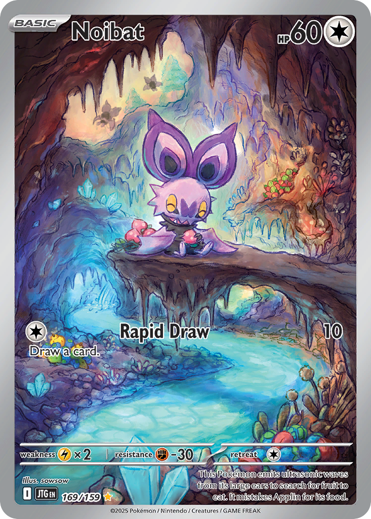 Noibat - 169/159 - Journey Together SV9 - Illustration Rare