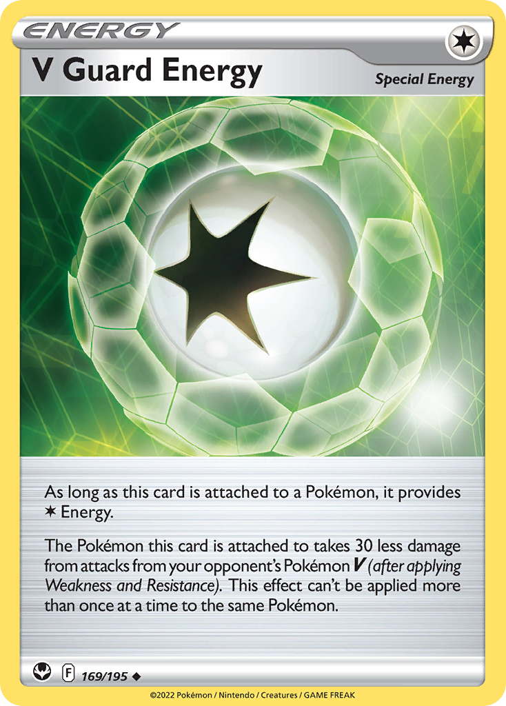 V Guard Energy - 169/195 - Silver Tempest SWSH12 - Uncommon
