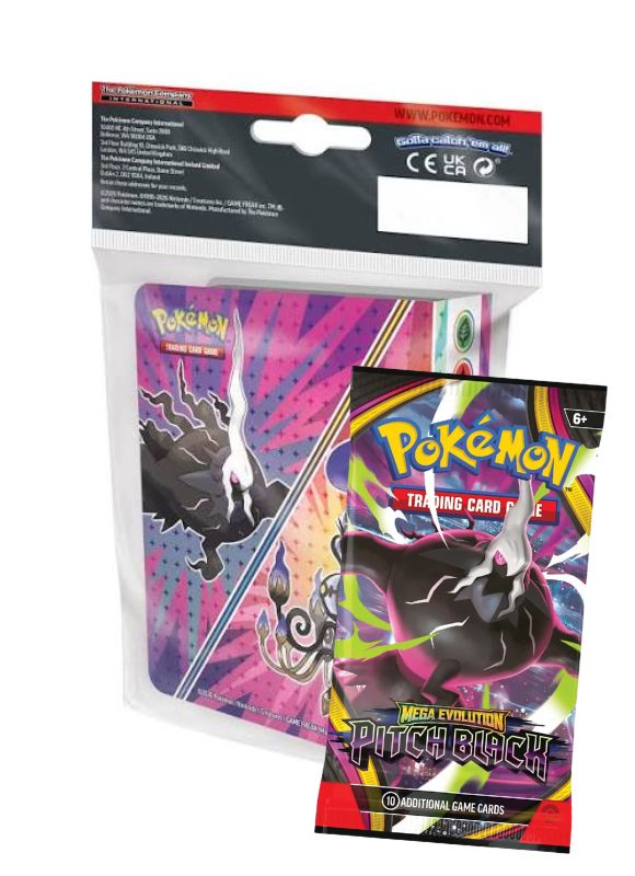 Pokemon: Mini Portfolio Pitch Black (INGLES)