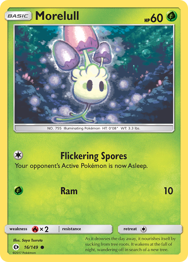Morelull - 16/149 - Sun & Moon SM1 - Common