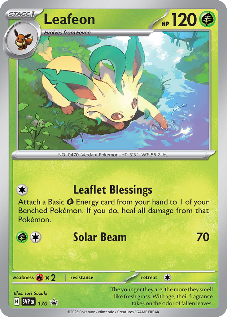 Leafeon - 170/150 - Scarlet & Violet Promos SVP - Promo