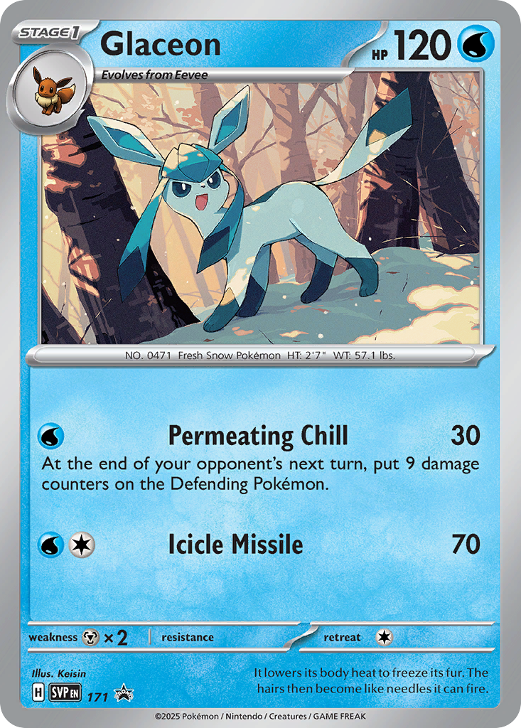 Glaceon - 171/150 - Scarlet & Violet Promos SVP - Promo