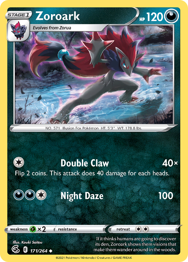 Zoroark - 171/264 - Fusion Strike SWSH8 - Uncommon
