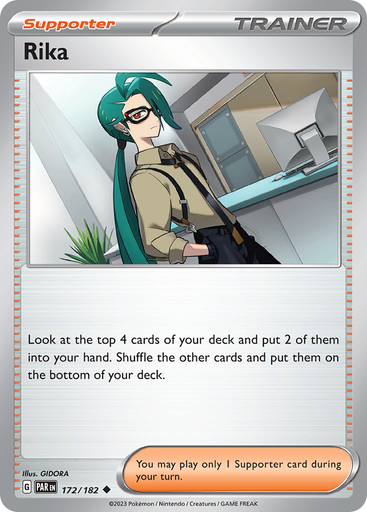 Rika - 172/182 - Paradox Rift SV4 - Uncommon