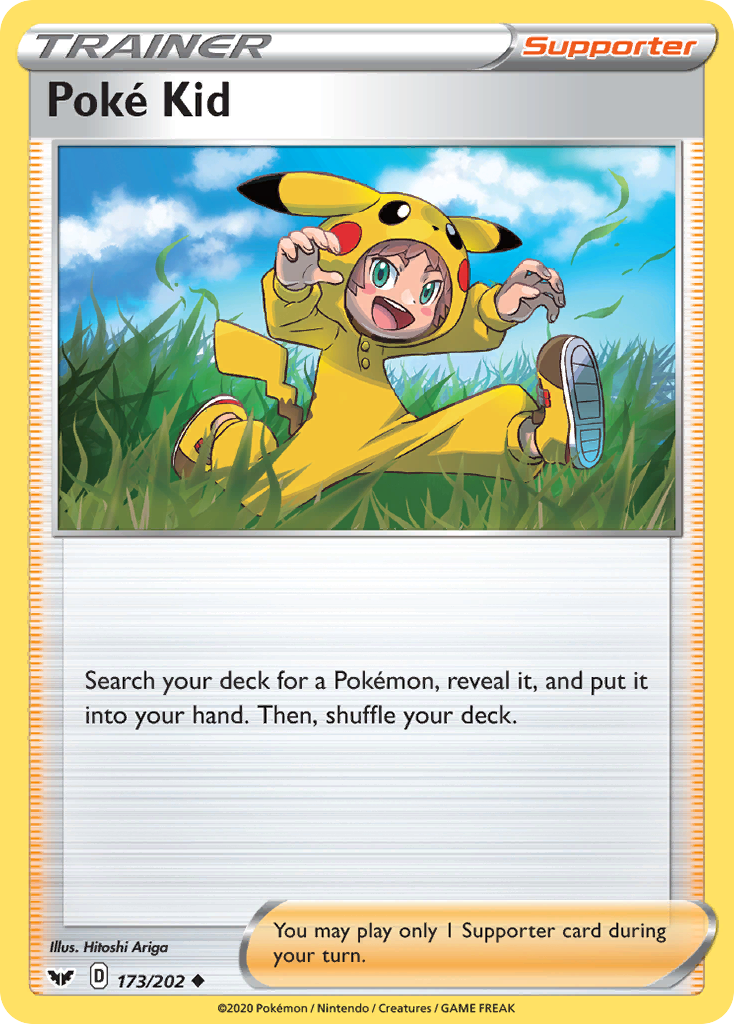 Poké Kid - 173/202 - Sword & Shield SWSH1 - Uncommon