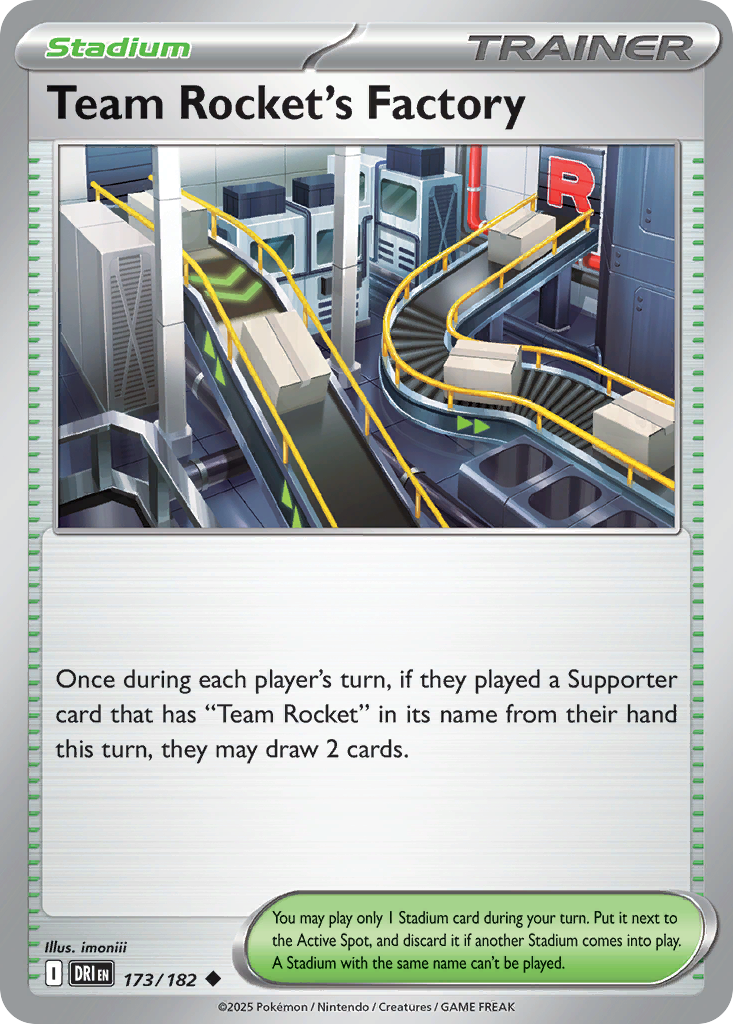 Team Rocket's Factory - 173/182 - Destined Rivals SV10 - Uncommon