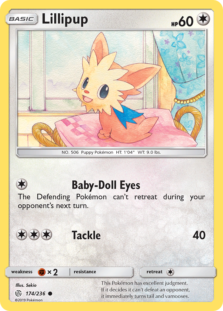 Lillipup - 174/236 - Cosmic Eclipse SM12 - Common
