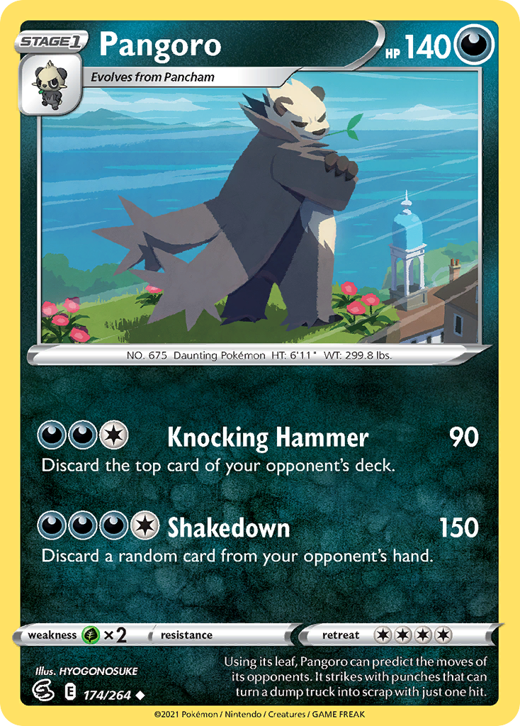 Pangoro - 174/264 - Fusion Strike SWSH8 - Uncommon