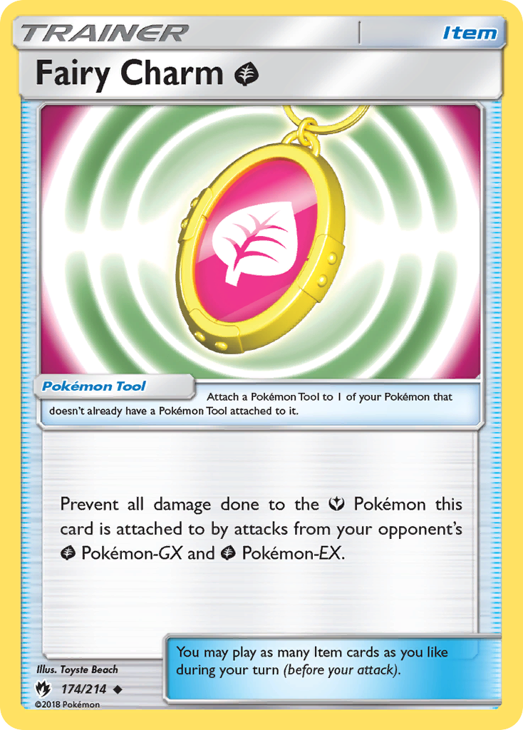 Fairy Charm Grass - 174/214 - Lost Thunder SM8 - Uncommon