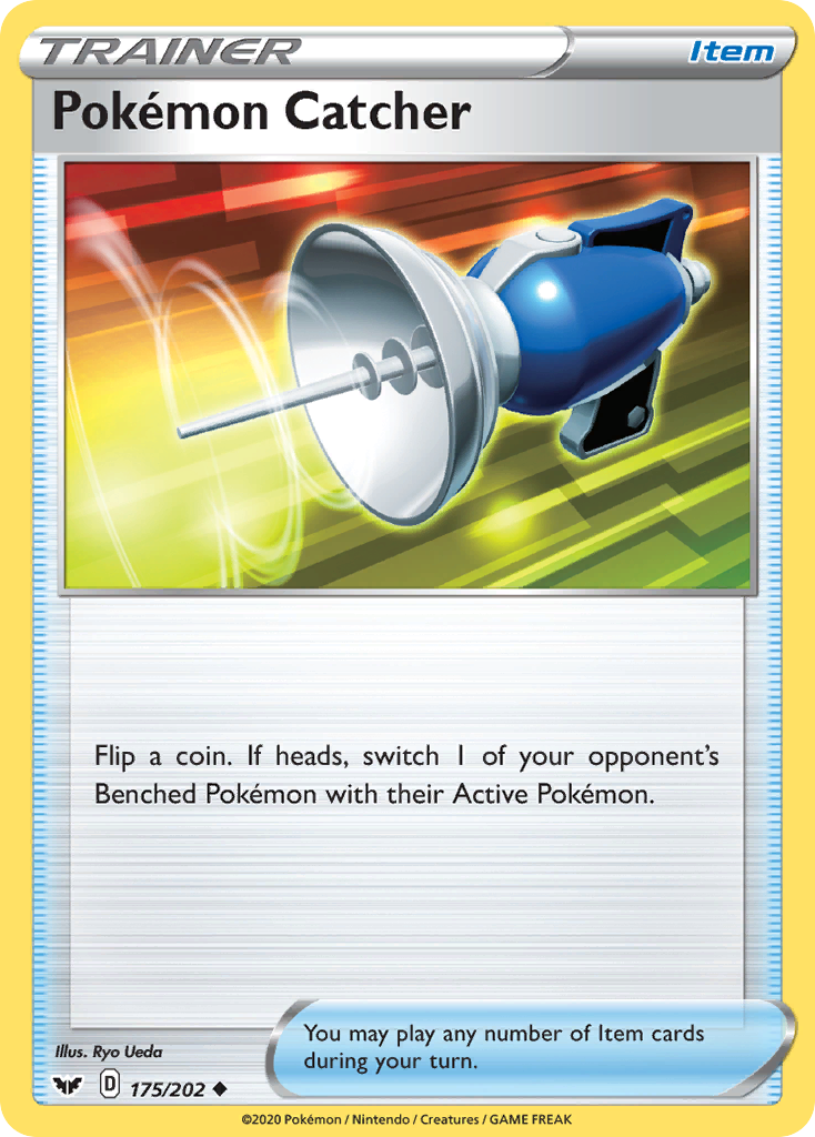 Pokémon Catcher - 175/202 - Sword & Shield SWSH1 - Uncommon