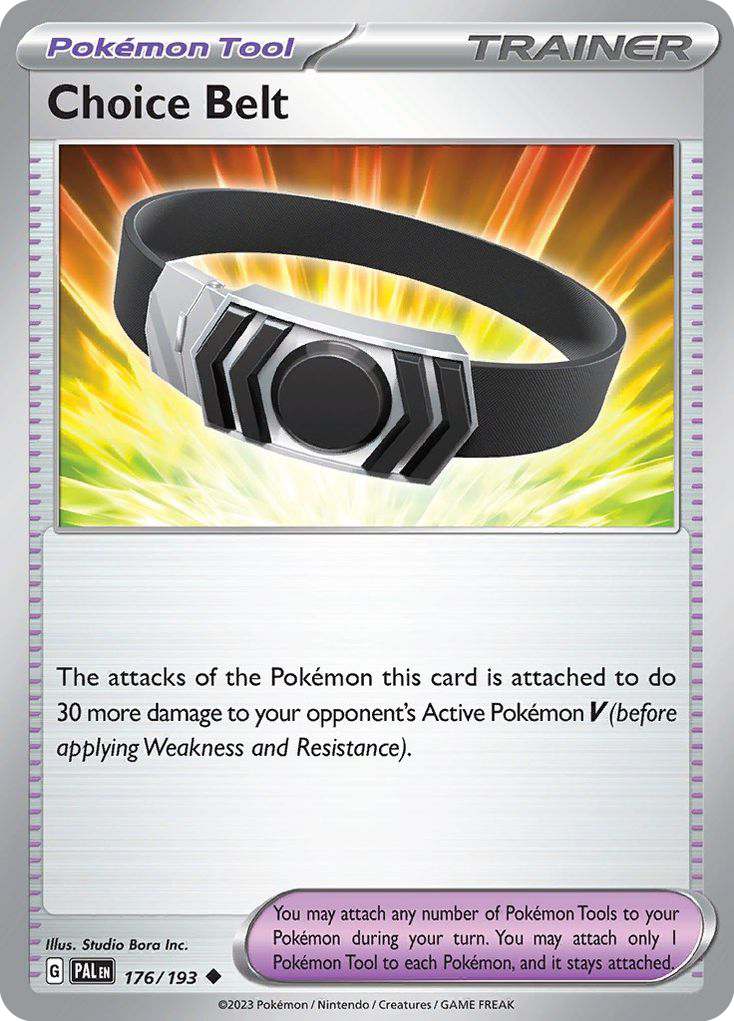 Choice Belt - 176/193 - Paldea Evolved SV2 - Uncommon