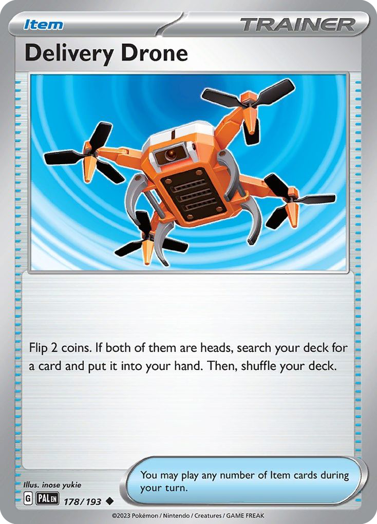 Delivery Drone - 178/193 - Paldea Evolved SV2 - Uncommon