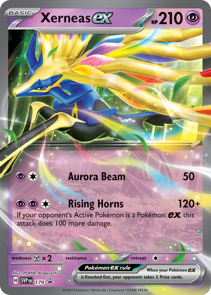 Xerneas ex - 179/150 - Scarlet & Violet Promos SVP - Promo