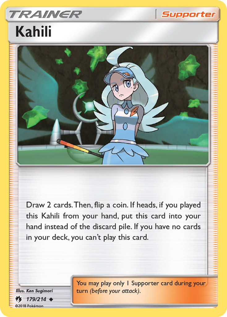 Kahili - 179/214 - Lost Thunder SM8 - Uncommon