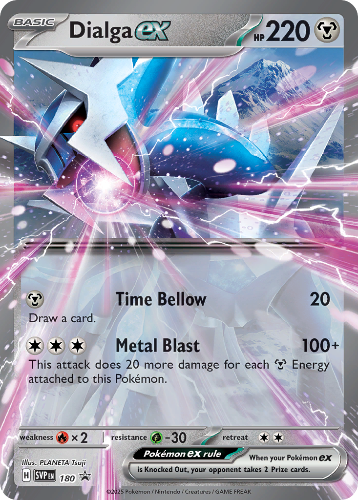Dialga ex - 180/150 - Scarlet & Violet Promos SVP - Promo