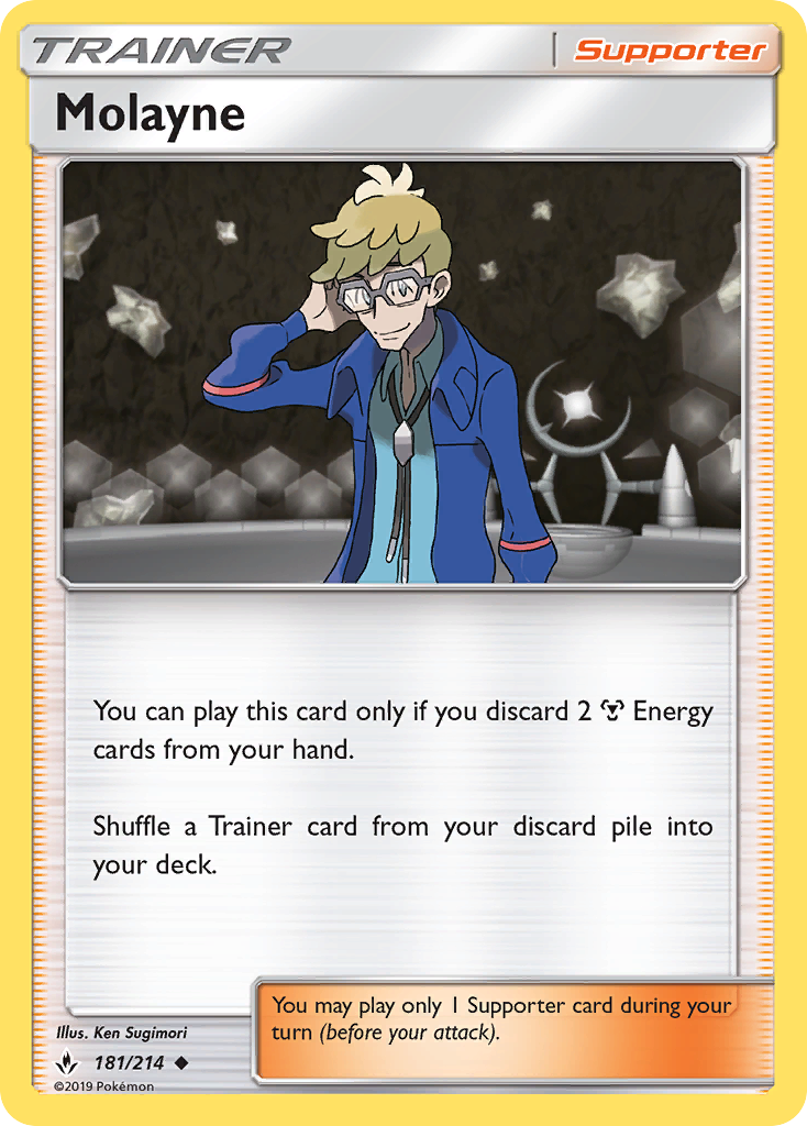 Molayne - 181/214 - Unbroken Bonds SM10 - Uncommon