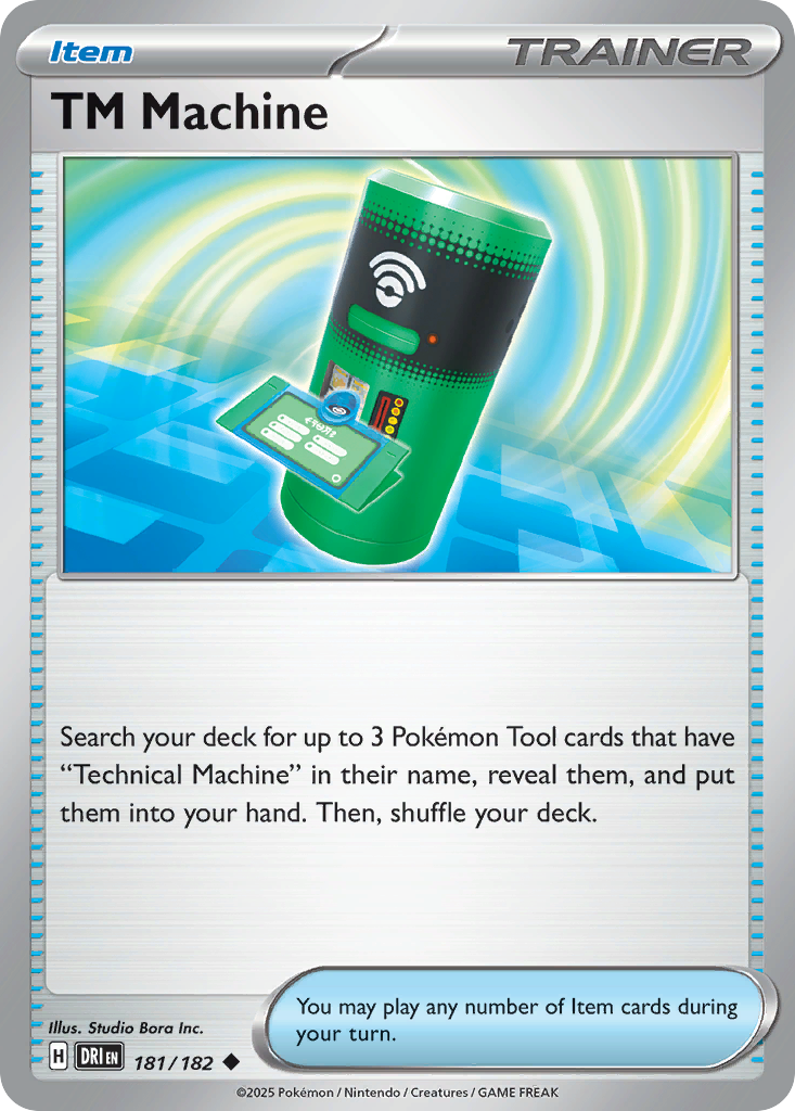 TM Machine - 181/182 - Destined Rivals SV10 - Uncommon
