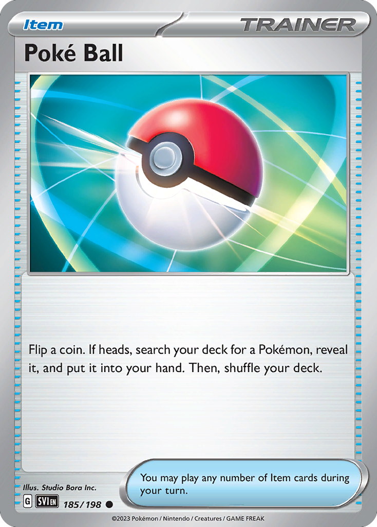 Poké Ball - 185/198 - Scarlet & Violet SV1 - Common