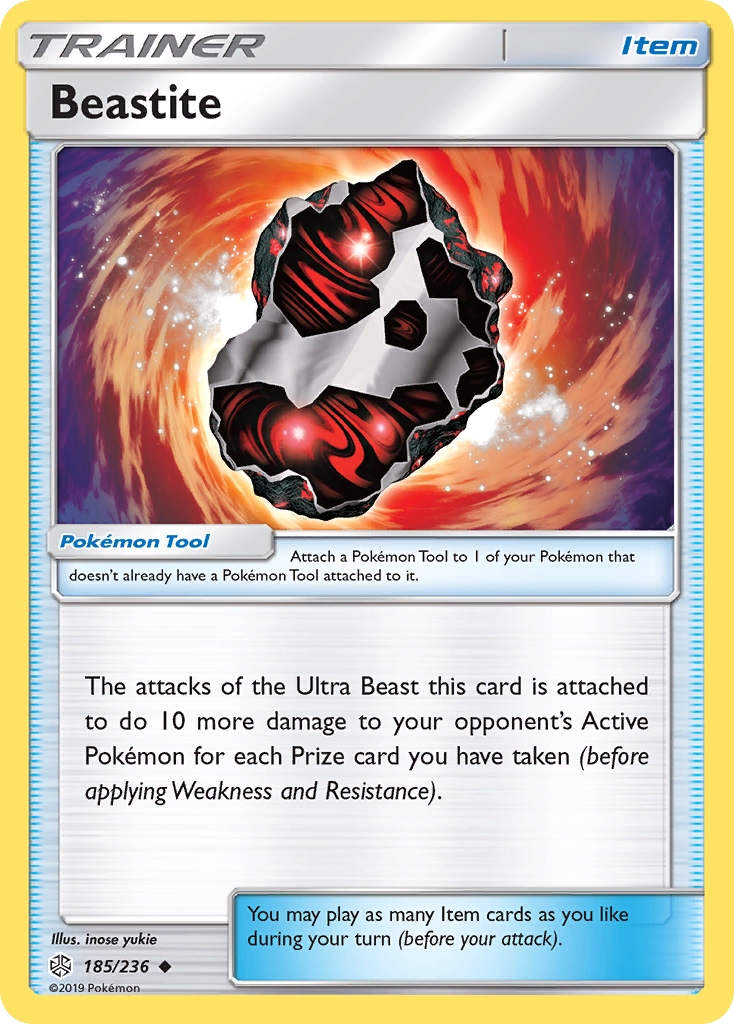 Beastite - 185/236 - Cosmic Eclipse SM12 - Uncommon