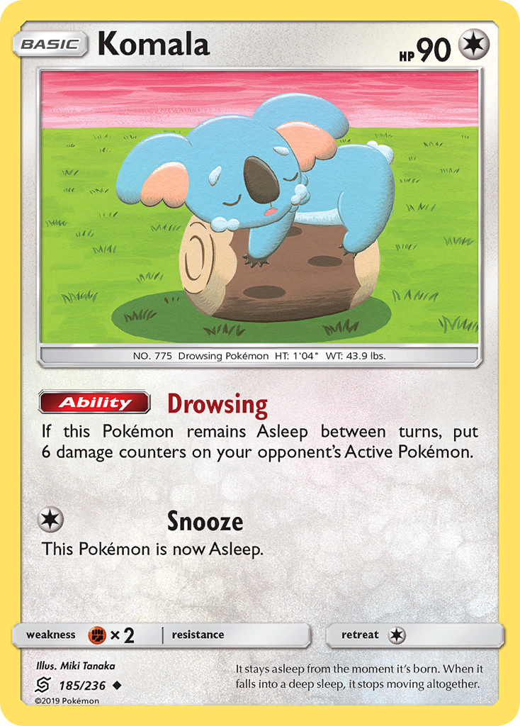 Komala - 185/236 - Unified Minds SM11 - Uncommon