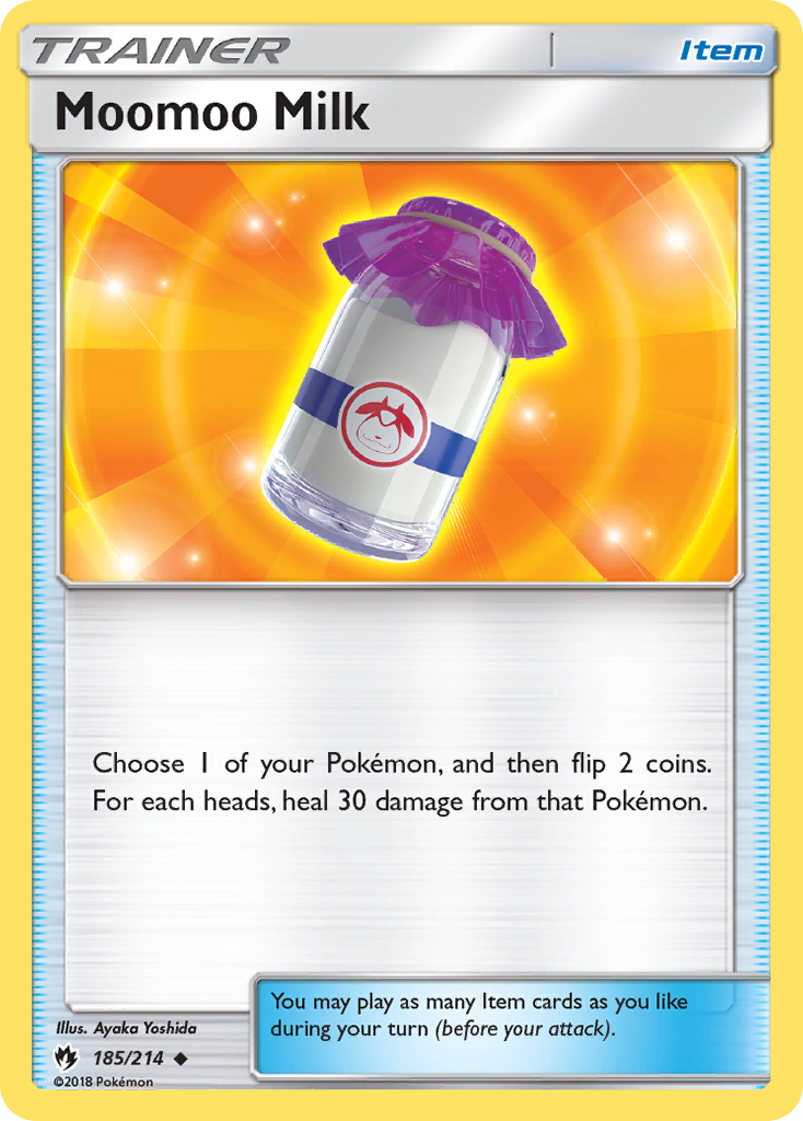 Moomoo Milk - 185/214 - Lost Thunder SM8 - Uncommon