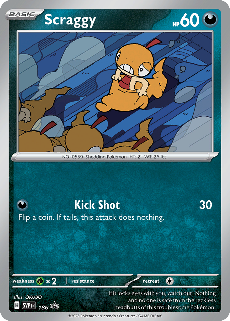 Scraggy - 186/150 - Scarlet & Violet Promos SVP - Promo