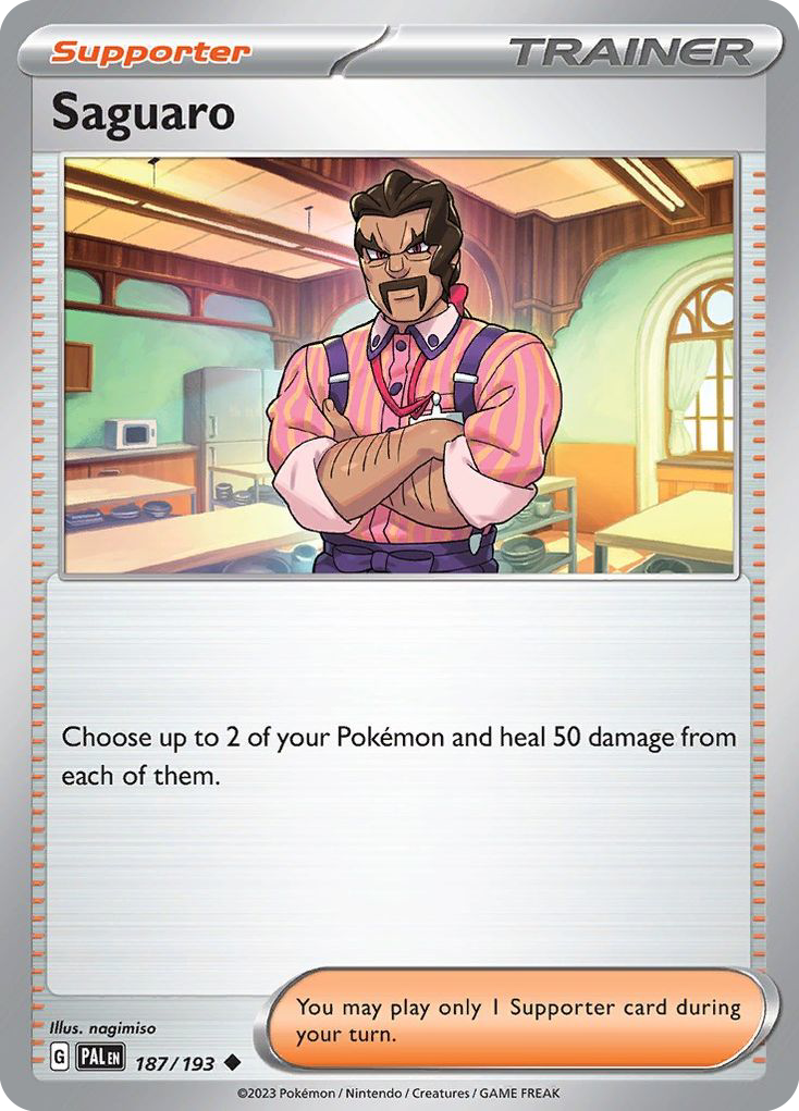 Saguaro - 187/193 - Paldea Evolved SV2 - Uncommon