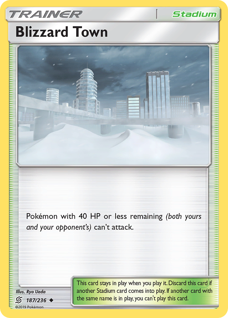 Blizzard Town - 187/236 - Unified Minds SM11 - Uncommon