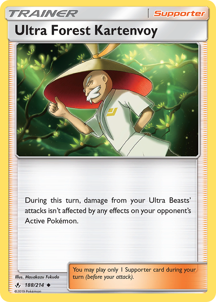 Ultra Forest Kartenvoy - 188/214 - Unbroken Bonds SM10 - Uncommon