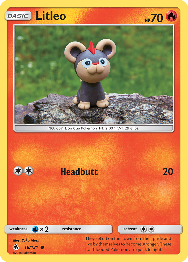 Litleo - 18/131 - Forbidden Light SM6 - Common