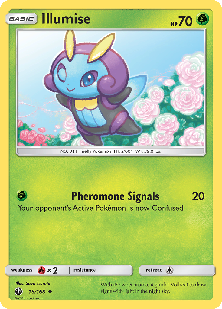 Illumise - 18/168 - Celestial Storm SM7 - Uncommon
