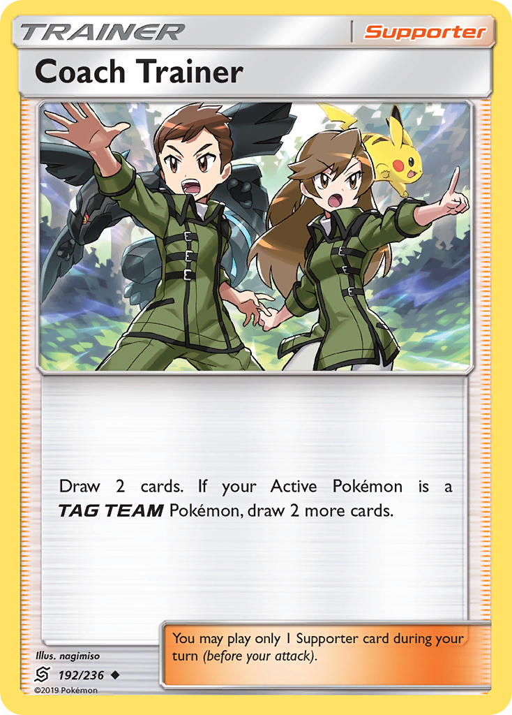 Coach Trainer - 192/236 - Unified Minds SM11 - Uncommon
