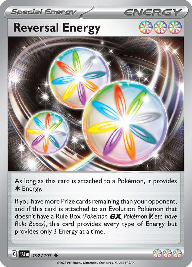 Carta Pokémon Reversal Energy de Paldea Evolved #192