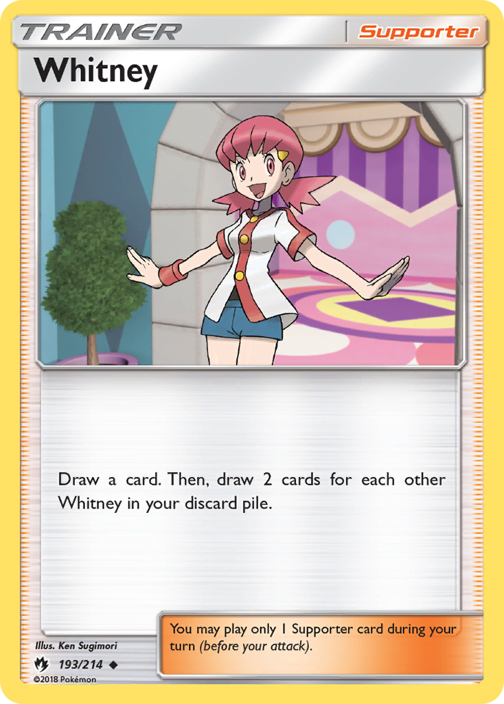 Whitney - 193/214 - Lost Thunder SM8 - Uncommon