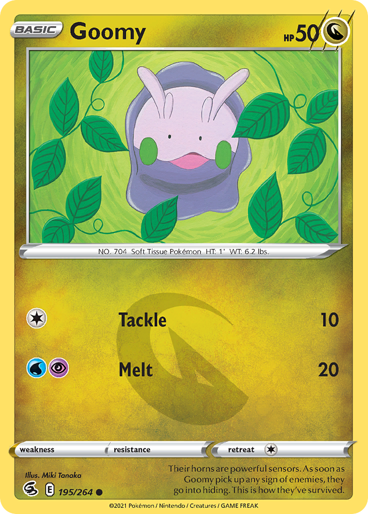 Goomy - 195/264 - Fusion Strike SWSH8 - Common