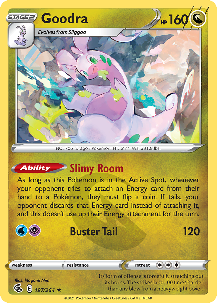 Goodra - 197/264 - Fusion Strike SWSH8 - Rare