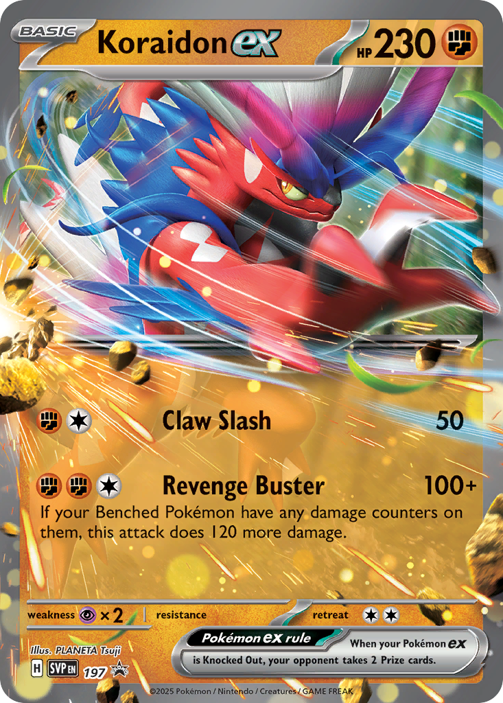 Koraidon ex - 197/150 - Scarlet & Violet Promos SVP - Promo