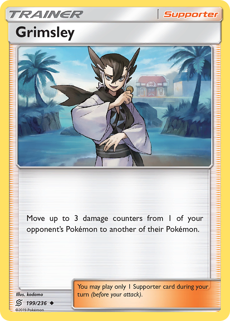 Grimsley - 199/236 - Unified Minds SM11 - Uncommon