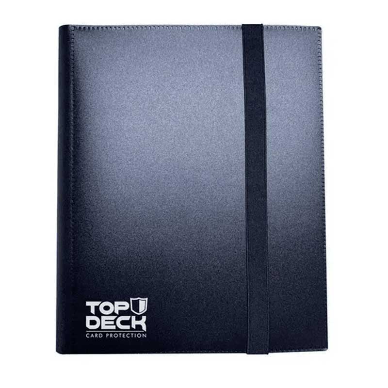 Carpeta Esencial TOPDECK 360 color Negro (9 Bolsillos por cara)