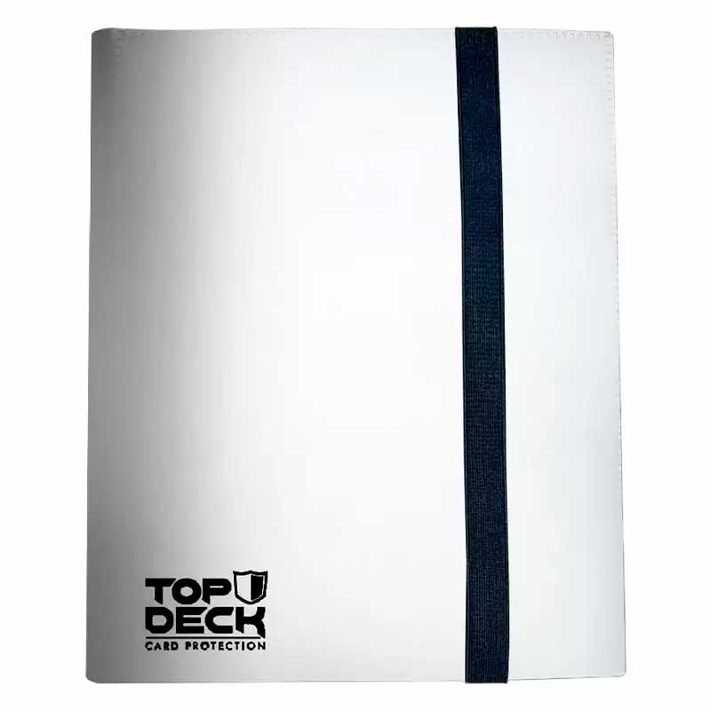 Carpeta Esencial TOPDECK 360 color Blanco (9 Bolsillos por cara)